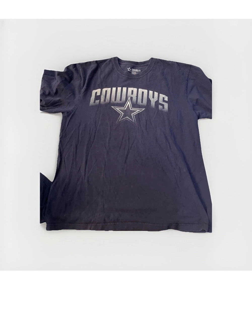 Cowboys Graphic women’s navy  Short Sleeve Shirt
